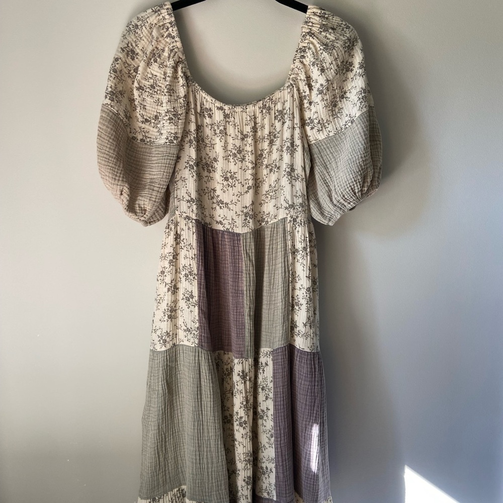 Shop Dahl cotton patchwork Dress